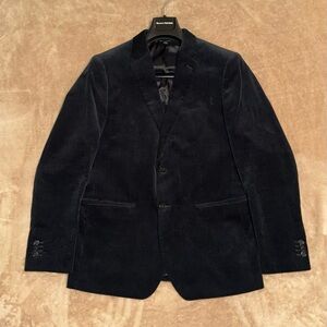 BANANA REPUBLIC  BLACK SLIM FIT Corduroy Blazer